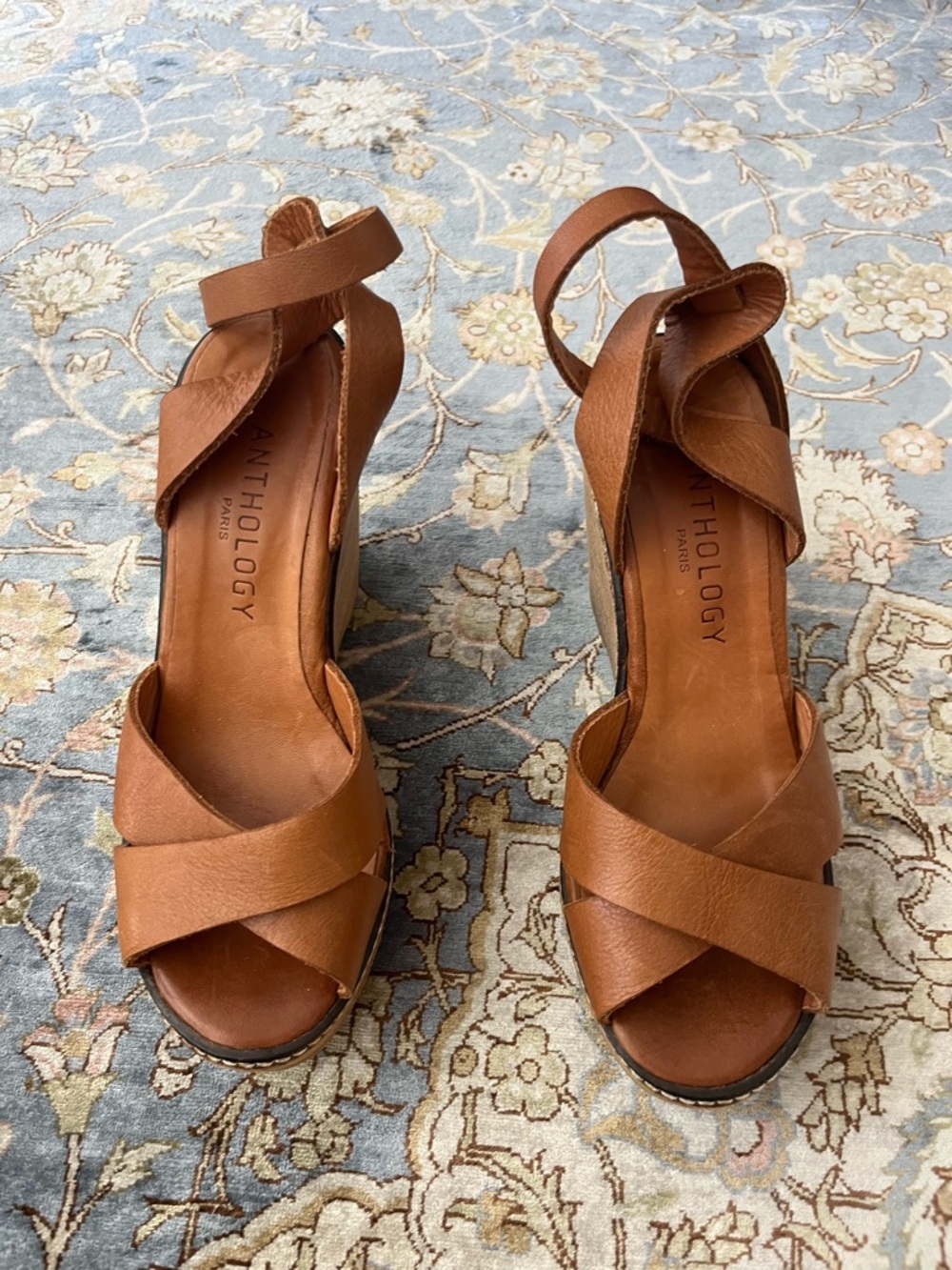Leather wedges
